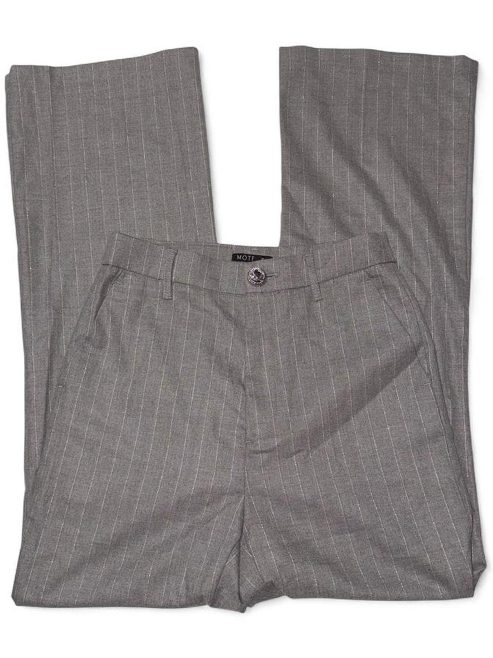 MOTF Gray Pinstripe Dress Pants